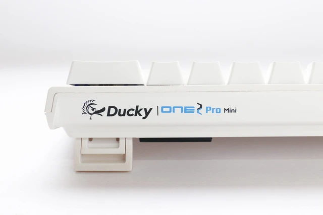 Alt view image 4 of 5 - Ducky One 2 Pro 60% Mechanical Gaming Keyboard, Box Red, RGB, White
