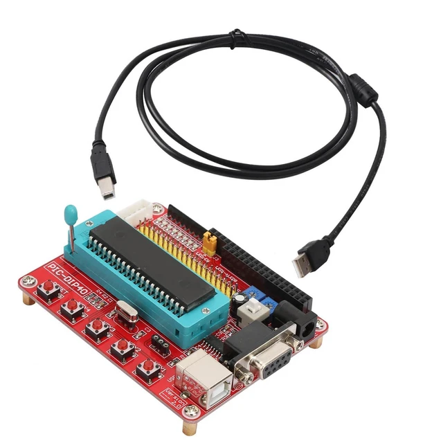 Alt view image 3 of 5 - 8051 Microcontroller Development Board with Pic16F877A and RS232 Interface for Learning