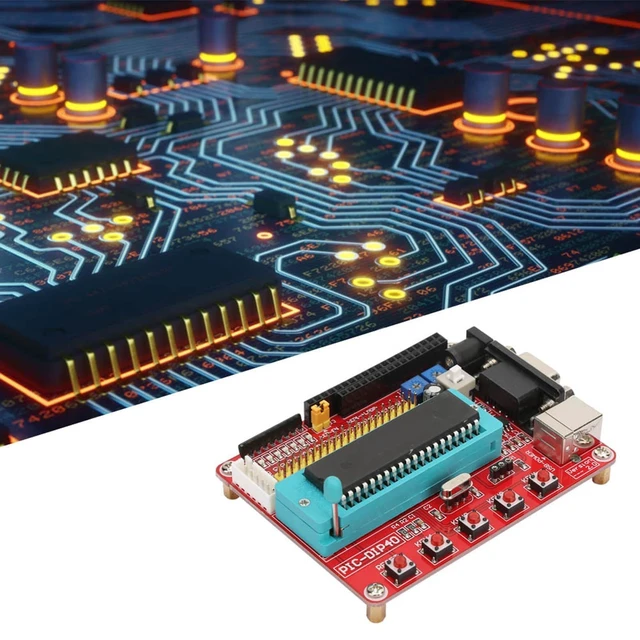 Alt view image 5 of 5 - 8051 Microcontroller Development Board with Pic16F877A and RS232 Interface for Learning