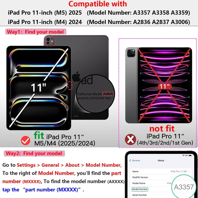 Alt view image 2 of 5 - UUcovers for Apple iPad Pro 11 Inch Kids Case (M5/M4) 2025/2024 with Pencil Holder/Kickstand/Handle Stand Slim Lightweight Cute DIY Soft EVA Shockproof Rugged Silicone Girls Boys Cover, Pink Bear