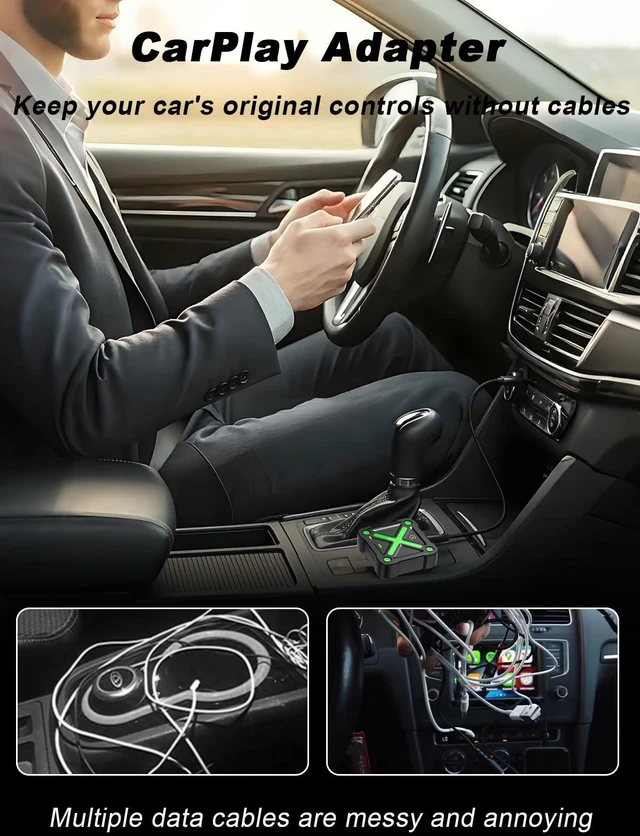 Alt view image 2 of 5 - Wireless Carplay Adapter for iPhone, Carplay Wireless Adapter,