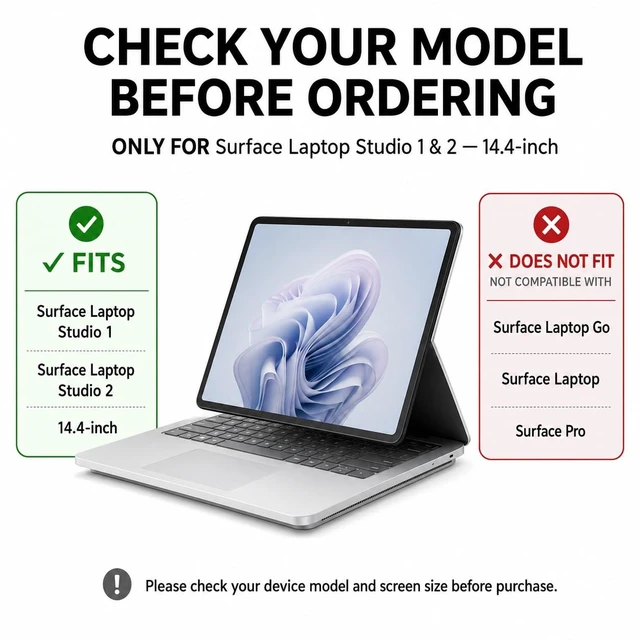Alt view image 4 of 5 - MEGOO Screen Protector for Surface Laptop Studio 2/1 14.4 Inch