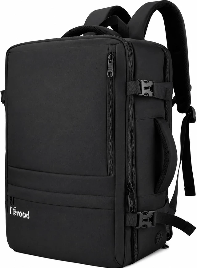 Main image of ICroad Large Travel Backpack for Men Women, 40L Carry On Backpack Flight Approved, 17.3 Inch Laptop Backpack, TSA Water Resistant Business Weekender Luggage Personal Item Bag