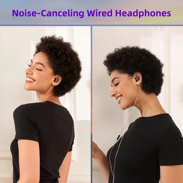 Alt view image 5 of 5 - 2026 Latest KZ ZSN Pro USB C Wired Headphones Type-C in Ear Monitors, 1BA 1DD Hybrid Driver Gaming Earbuds USB C Wired Earphones, Deep Bass Sound IEM for Gaming Music Video (USBC with mic, Gray)
