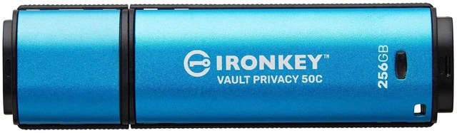 Main image of Kingston IronKey Vault Privacy 50 USB-C 256GB Flash Drive