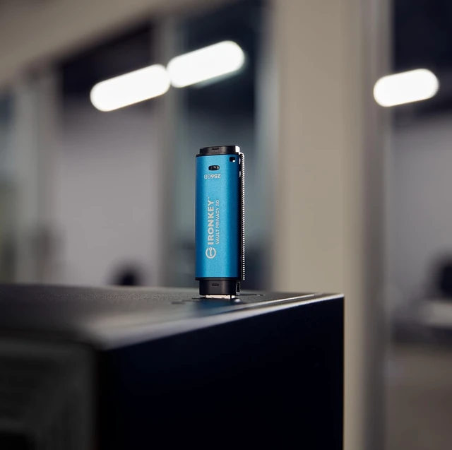 Alt view image 5 of 5 - Kingston IronKey Vault Privacy 50 USB-C 256GB Flash Drive