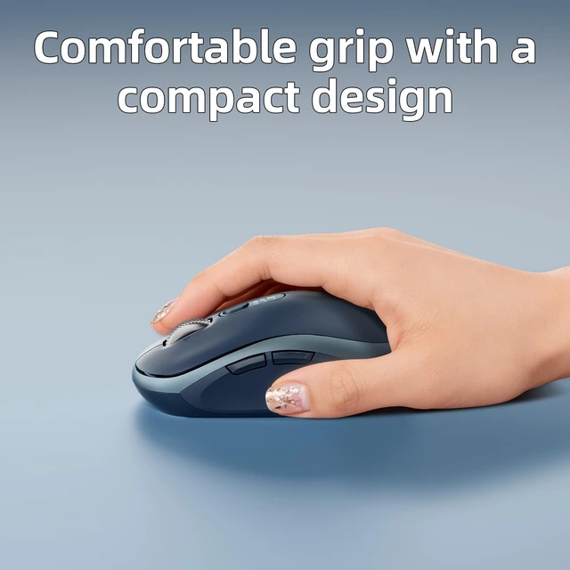 Alt view image 3 of 5 - INFINMIND L610 Wireless Mouse, Bluetooth Portable Rechargeable Mouse.