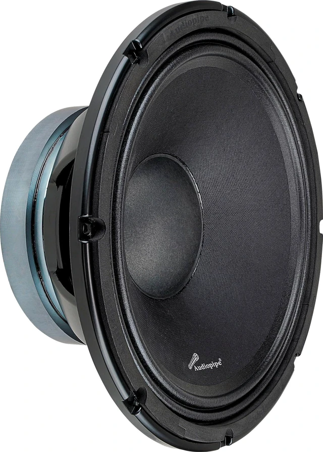 Main image of Audiopipe 12" Low-Mid Frequency Loudspeaker (APLMB-12), Mid-Bass, High Performance, 1500 Watts, 3.3" TIL Voice Coil, Die-cast Aluminum Basket, 94dB, 8 Ohms