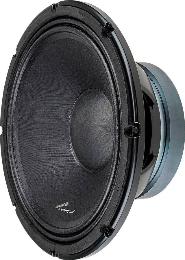 Alt view image 4 of 5 - Audiopipe 12" Low-Mid Frequency Loudspeaker (APLMB-12), Mid-Bass, High Performance, 1500 Watts, 3.3" TIL Voice Coil, Die-cast Aluminum Basket, 94dB, 8 Ohms