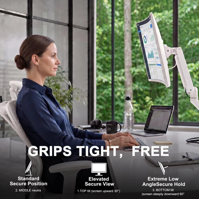 Alt view image 3 of 5 - Twugs 2 Pack 28 Inch 16:9 Monitor Screen Protector - Anti Glare Blue Light