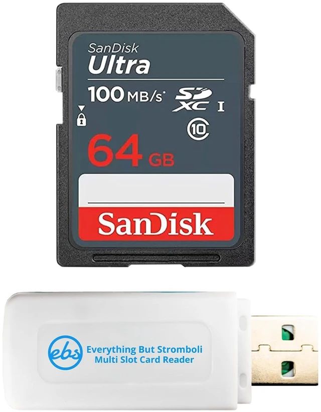 Main image of SanDisk 64GB UHS-I Ultra Memory Card for Trail Cameras SDSDUNR-064G-GN3IN