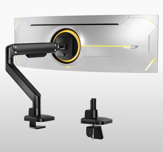 Main image of monTEK Deluxe Monitor Arm for 17-49" Screens Holds 44Lbs