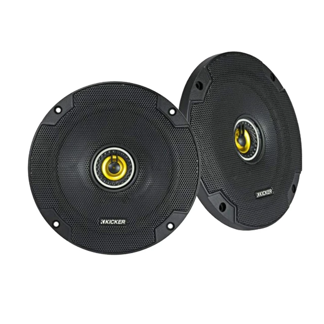 Alt view image 2 of 2 - KICKER 6.5" 300 Watt Max Power 4 Ohm 2-Way Car Audio Speakers (Qty 4)