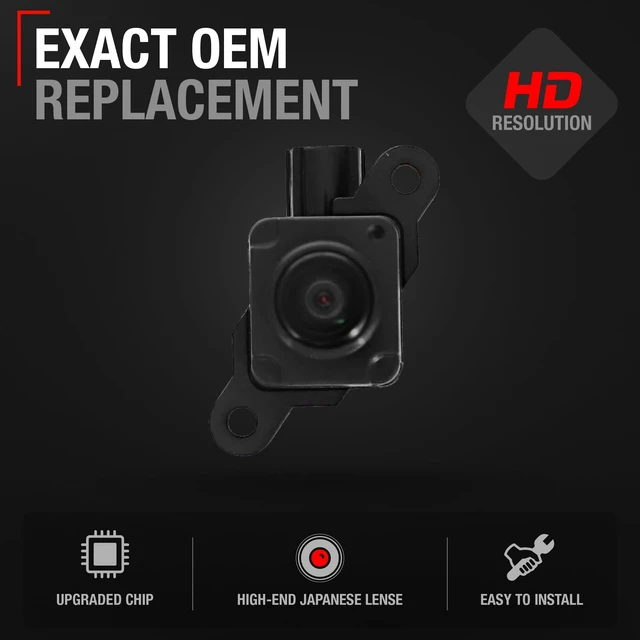 Alt view image 2 of 5 - Rear View Backup Camera, Reverse Park Assist - Compatible with 2016-2023 RAM 1500, 2016-2018 RAM 2500/3500 Pickup - OEM 68274731AE, CH1960105