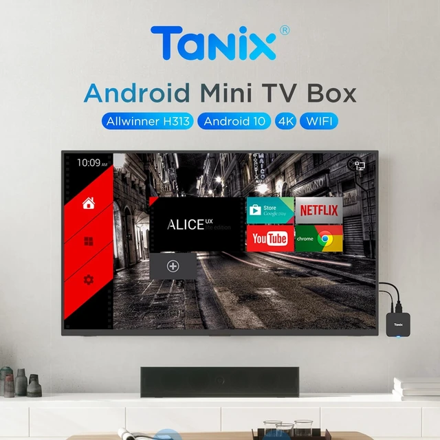Alt view image 2 of 5 - Android TV Box 10.0, Tx1 Mini Tv Box 2GB RAM 16GB ROM Allwinner H313