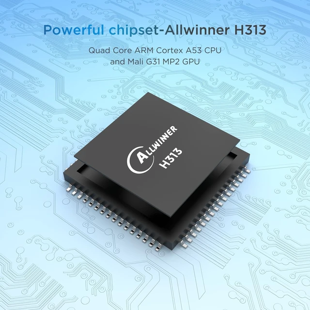 Alt view image 5 of 5 - Android TV Box 10.0, Tx1 Mini Tv Box 2GB RAM 16GB ROM Allwinner H313