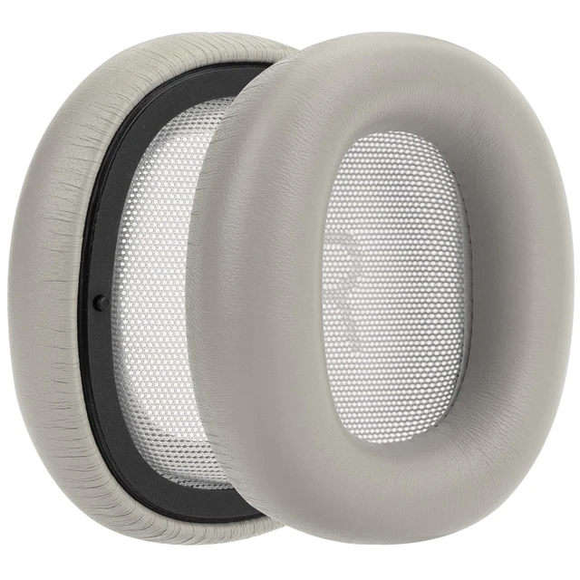 Alt view image 2 of 5 - Geekria Elite Sheepskin Replacement Ear Pads for Bang & Olufsen Beoplay H100 Headphones Ear Cushions, Repair Parts (Hourglass Sand)