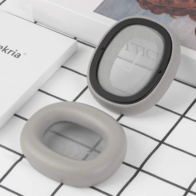 Alt view image 5 of 5 - Geekria Elite Sheepskin Replacement Ear Pads for Bang & Olufsen Beoplay H100 Headphones Ear Cushions, Repair Parts (Hourglass Sand)