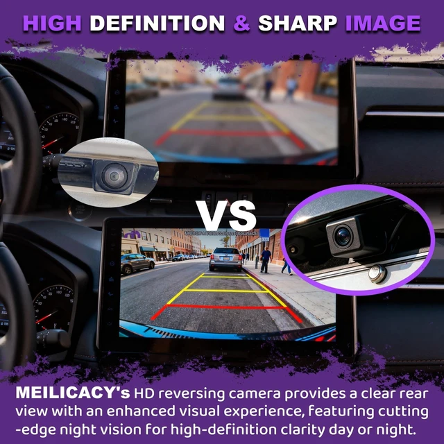 Alt view image 5 of 5 - MEILICACY Rear View Back Up Camera for 2019 2020 2021 2022 2023 Chevrolet Malibu 85537838, 85123455, 85133159, 84762257 (Adopt Glass Lens, IP86 Water Resistance, Imported Chip)