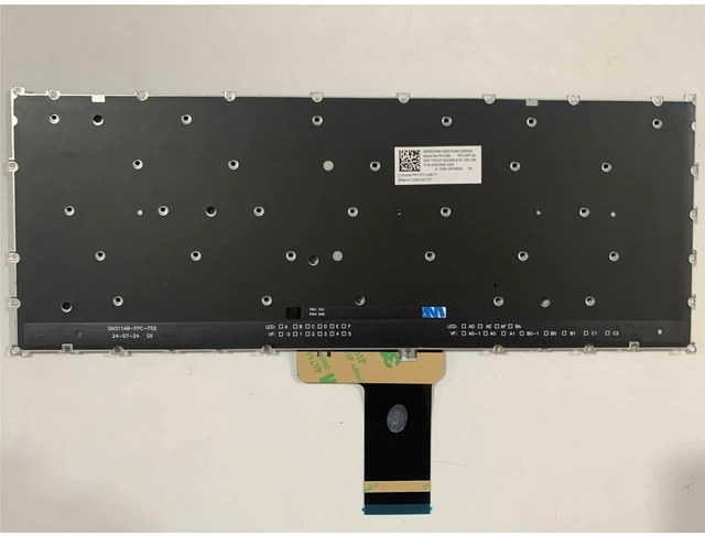 Alt view image 3 of 5 - Laptop Replacement US Layout Keyboard for Lenovo Yoga 7 14IRL8 ARP8 Yoga 7 2-in-1 14AHP9 14IML9 PH4SB-US V222320AS1-US SN21K12158