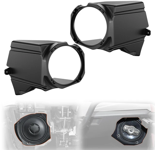Main image of HugeUTV Under Dash Speaker Pods for Polaris RZR PRO XP/PRO R/Turbo R