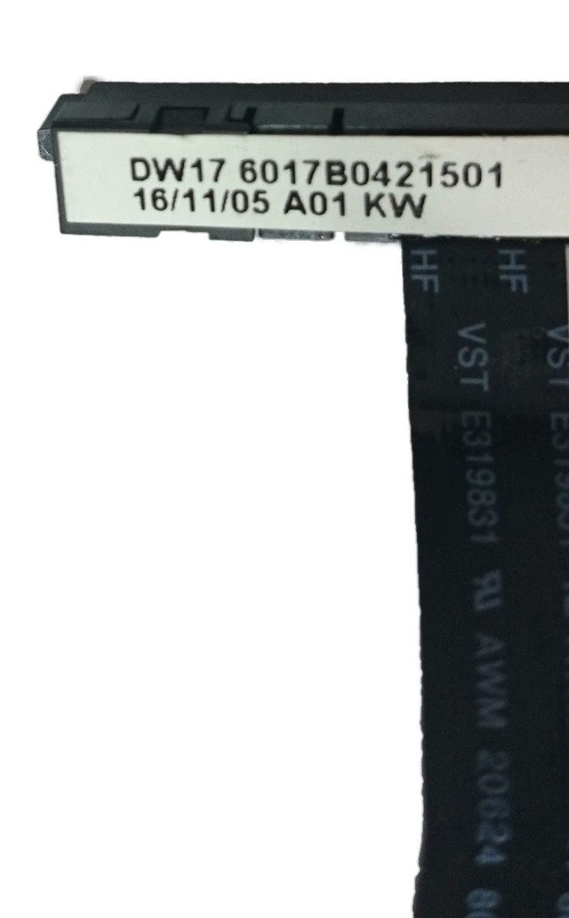 Alt view image 2 of 3 - aGood HDD/SSD Hard Drive Caddy & SATA Flex Cable Connector Kit for HP Envy 15 15-j105tx 15-J 15-Q Compatible with DW15 6017B0421601 6017B0416801