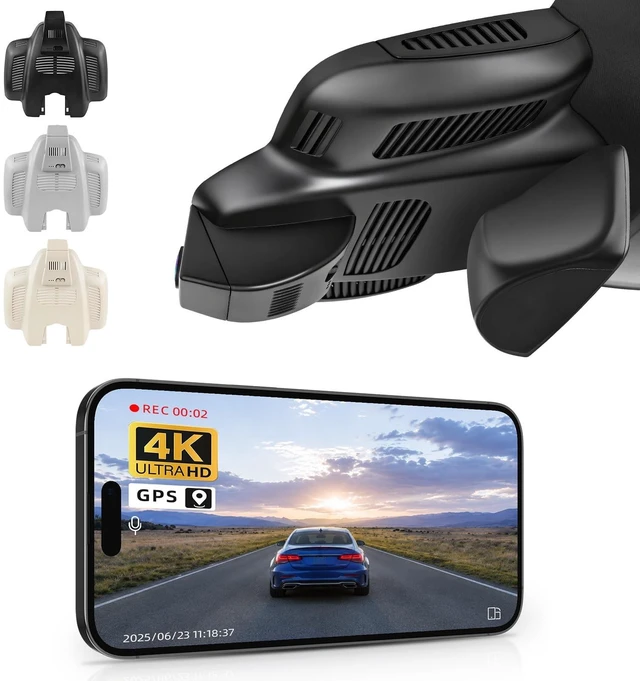Main image of mangoal 4K Dash Cam for Mercedes-Benz C-Class 2015-2021(Model E Black)