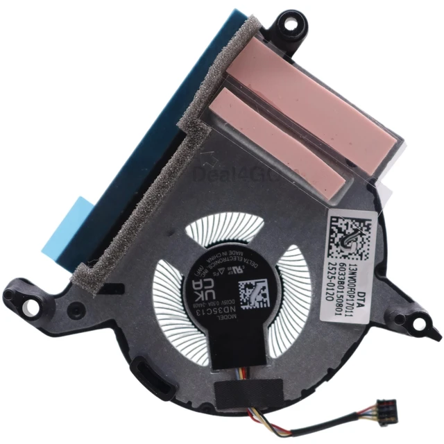 Alt view image 3 of 5 - Deal4GO Left Side GPU Cooling Fan 13NR00F0M02021 Replacement for Asus ROG Ally X (2024) RC72LA Gaming Console