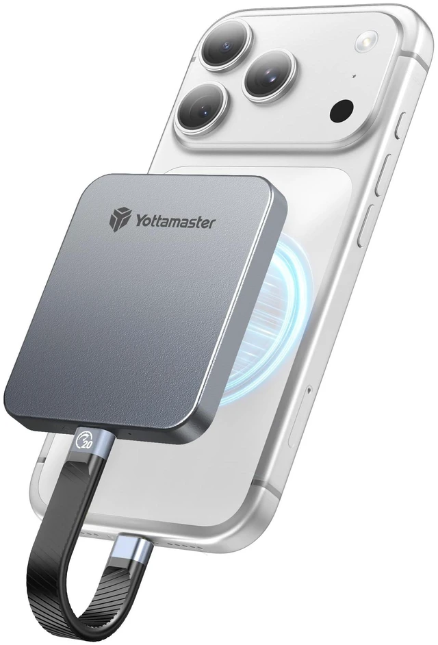 Main image of Yottamaster 1TB External SSD, Up to 2000MB/s Portable Solid State Drive