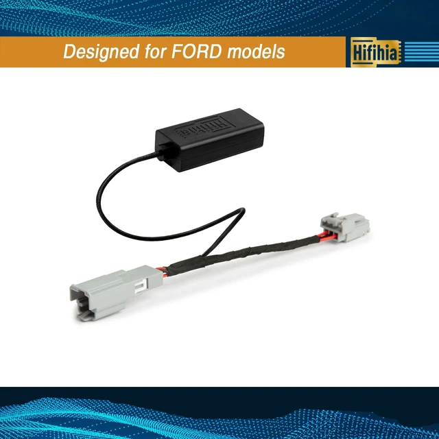 Alt view image 4 of 5 - Hifihia Dash Cam Power Adapter for Ford 2013-2019 Escape, 2019-2023 Ranger
