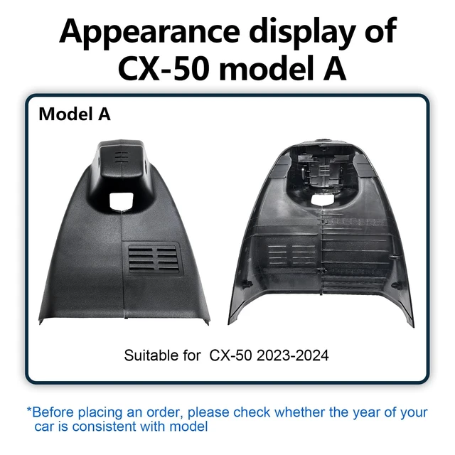 Alt view image 2 of 5 - mangoal 4K Front & 2K Rear 2 Channel HDR Dash Cam, Dual STARVIS 2 IMX678 IMX675, Custom Fit for Mazda CX-50 2023 2024(Model A), 5GHz WiFi, GPS, 128GB Card