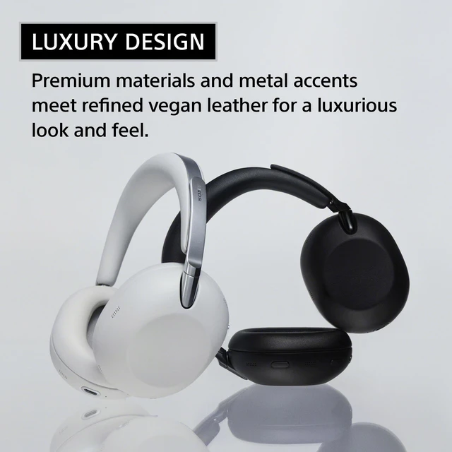Alt view image 3 of 5 - Sony 1000X THE COLLEXION Wireless Noise Cancelling Headphones, Black
