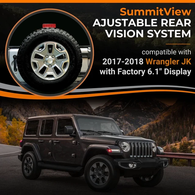 Alt view image 2 of 5 - Brandmotion SUTV-8847 SummitView Adjustable Rear Vision System