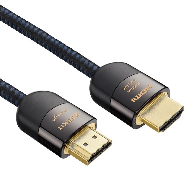 Alt view image 4 of 5 - Zeskit Maya HDMI 2.2 Cable 96Gbps 12K 16K (10 Feet 3m)