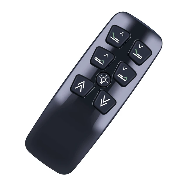Alt view image 4 of 4 - Remote Replacement for Serta Motion Slim (Black Version) Adjustable Bed