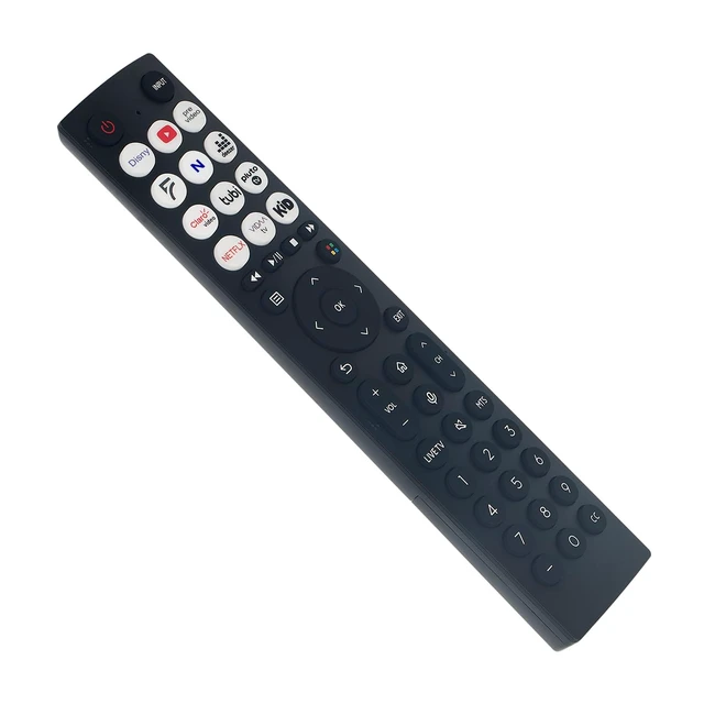 Alt view image 5 of 5 - Allimity ERF2D36H Voice Relaced Remote Control Fit for HISENSE Smart TV 43A53FUV 43A51HUV 50A53FUV 55A53FUV 65A53FUV 50A66FUA 65A66FUA 50A51HUV 70A6109FUWA 55A66FUA