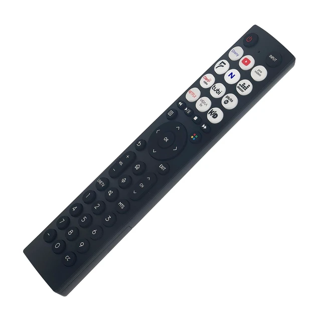 Alt view image 4 of 5 - Allimity ERF2D36H Voice Relaced Remote Control Fit for HISENSE Smart TV 43A53FUV 43A51HUV 50A53FUV 55A53FUV 65A53FUV 50A66FUA 65A66FUA 50A51HUV 70A6109FUWA 55A66FUA