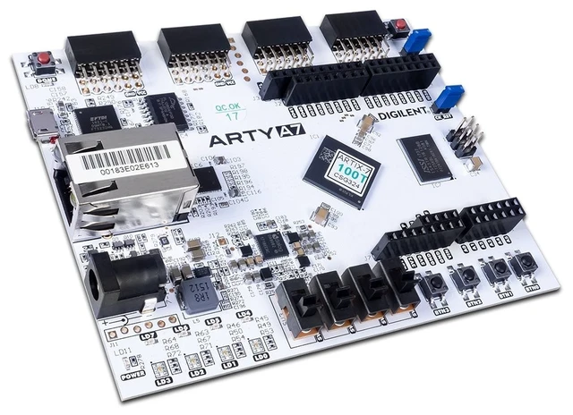 Alt view image 2 of 4 - Arty A7: Artix-7 FPGA Development Board for Makers and Hobbyists (Arty A7-100T)