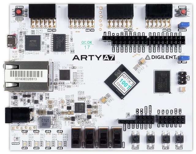 Alt view image 3 of 4 - Arty A7: Artix-7 FPGA Development Board for Makers and Hobbyists (Arty A7-100T)