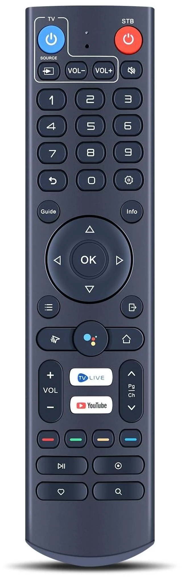 Main image of Voice Replacement Remote for Aceconn Diamond PRO Max Android TV Box