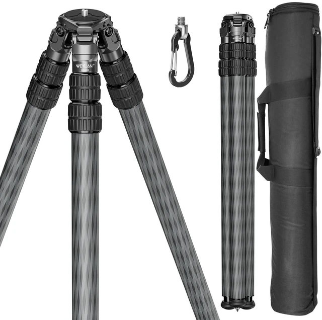 Main image of WEYLLAN GN403 Carbon Fiber Hunting Tripod, 70.08'' Inverted Camera Tripod