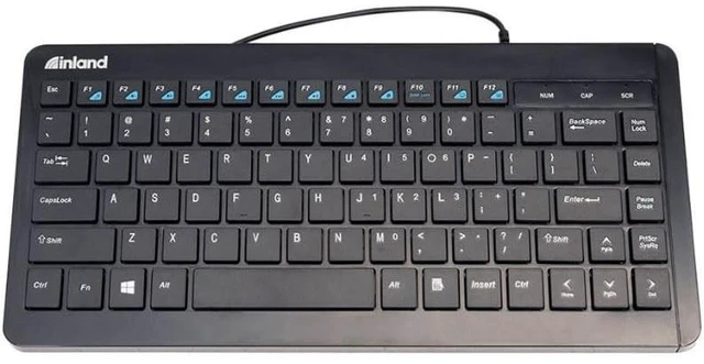 Main image of Inland Mini USB Wired Keyboard