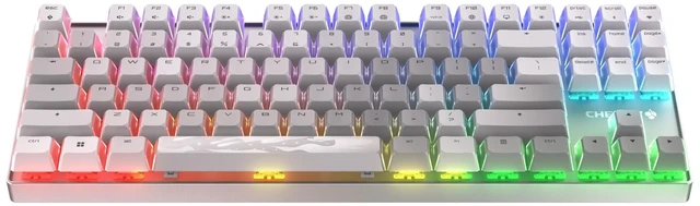 Main image of Cherry MX 8.2 TKL Wireless XAGA, Tenkeyless Mechanical Gaming Keyboard, Bluetooth, 2.4 GHz & Wired Mode, Double-Shot PBT Keycaps, MX2A Brown Switches, White