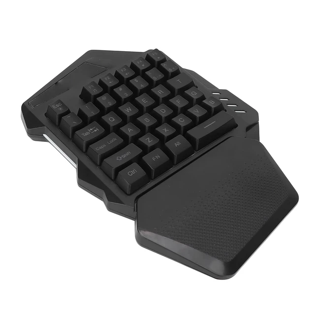 Alt view image 5 of 5 - Diyeeni One-Handed RGB Mechanical Gaming Keyboard, 35Keys Wireless