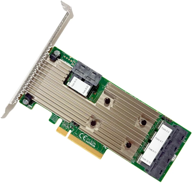 Alt view image 2 of 5 - SXTAIGOOD 9305-24i SAS3224 IT Mode SAS/SATA 12Gb/s PCI-E 3.0 Expansion Card