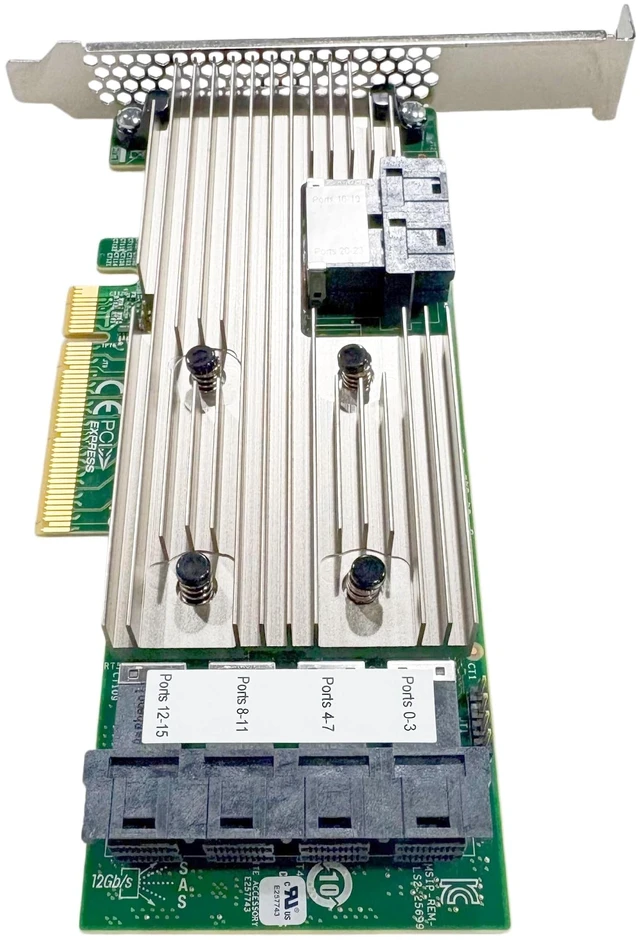 Alt view image 4 of 5 - SXTAIGOOD 9305-24i SAS3224 IT Mode SAS/SATA 12Gb/s PCI-E 3.0 Expansion Card