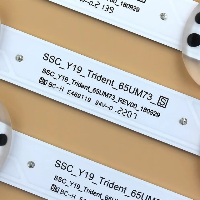 Alt view image 4 of 5 - GuuYebe 65UM7300AUE 65UM7300PUA 65UN6955ZUF LED Backlight Strips for TV
