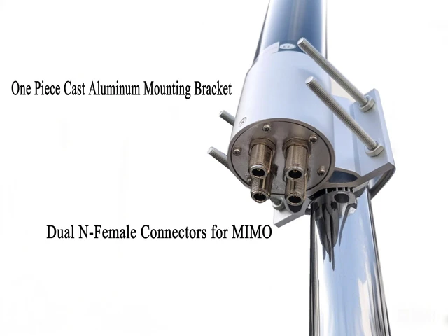 Alt view image 5 of 5 - Omni Directional 4x4 MIMO Antenna 5G for T Mobile Home Internet, 5G/ 4G/ LTE/WiFi Outdoor Cellular Antenna for Modems Routers Hotspots Gateway, 600-6000MHz