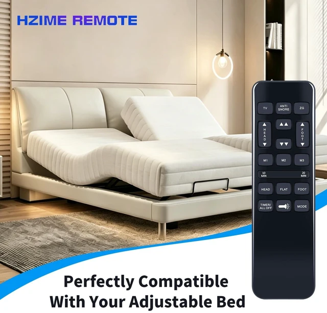 Alt view image 2 of 5 - HZIME New Replacement HJH55 Remote Control for Richmat Adjustable Bed