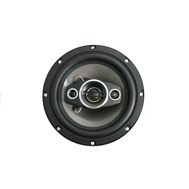 Alt view image 5 of 5 - 4X Audiobank AB-630 800 Watts Power Handling 6.5-Inches 4-Way Car Audio Stereo Coaxial Speakers with Frequency Response: 65-20000 Hz and 2x15 Piezo Tweeter